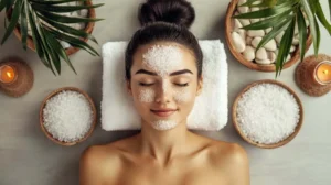 Salt Facial by Evolution Aesthetics in Freeland, MI