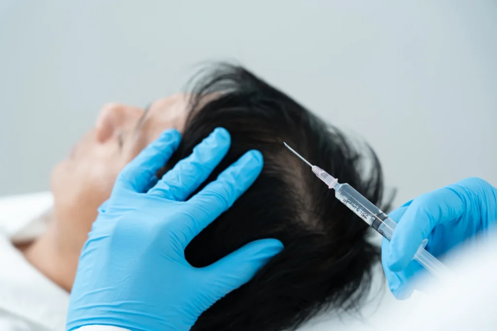 Hair Loss Consultation at Evolution Aesthetics in Freeland, MI