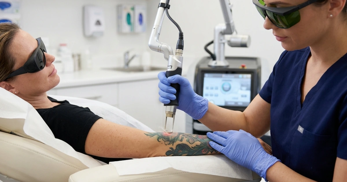 Laser Tattoo Removal for Stubborn Tattoo Ink at Evolution Aesthetics