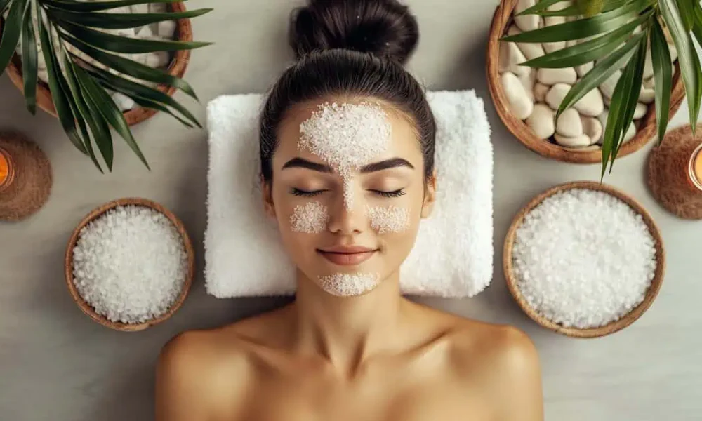 Salt Facial by Evolution Aesthetics in Freeland, MI